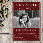 Minimalistisch fotoAfstuderen Open House | Rood Kaart