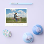 Minimalistisch fotobudget Weddenschap Bespaar de d Flyer (Enkel)