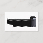 Minimalistisch fotografisch foto Eenvoudig Visitek Visitekaartje (Voorkant)