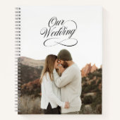 Minimalistisch gastboek fotobudget notitieboek (Voorkant)