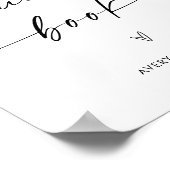 Minimalistisch gebaar voor weddenschappen, modern  poster (Hoek)