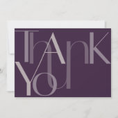 Minimalistisch gebold fototoestel - Hartelijk dank Bedankkaart (Voorkant)