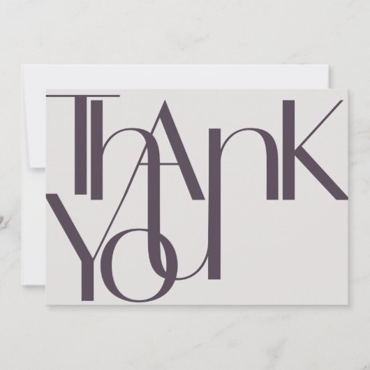 Minimalistisch gebold fototoestel - Hartelijk dank Bedankkaart (Voorkant)