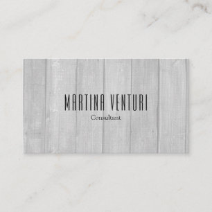 Minimalistisch gebold professioneel hout visitekaartje