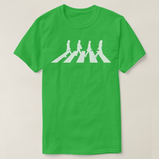 Minimalistisch gebruik van Abbey Road T-shirt (Design voorkant)