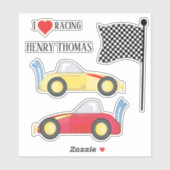 Minimalistisch gebruik van moderne kabelsporen sticker (Vel)