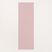 Minimalistisch gedempt roze schaduw geruite patroo yogamat (Achterkant)