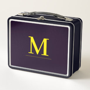 Minimalistisch geel elegant verfijnd monogram