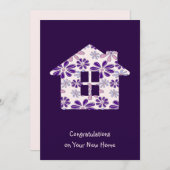 Minimalistisch gefeliciteerd met je nieuwe Kaart (Voorkant / Achterkant)