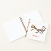 minimalistisch gekko-reptiel notitieboek (Binnen)