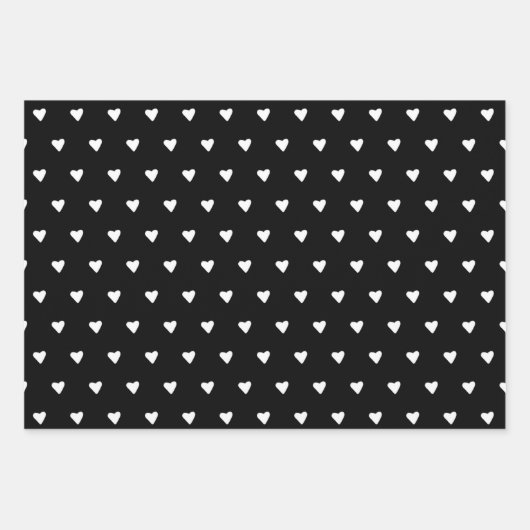 Minimalistisch geluid in zwart-wit inpakpapier vel (Voorkant)