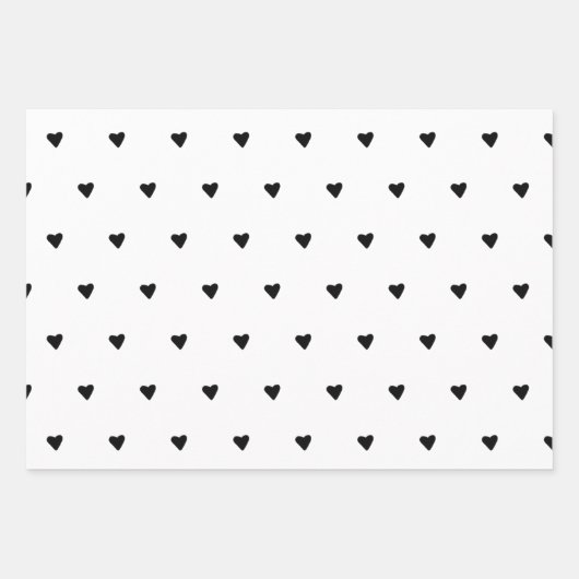 Minimalistisch geluid uit zwart-wit, klein inpakpapier vel (Voorkant 2)