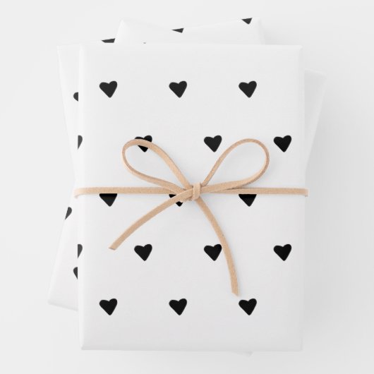 Minimalistisch geluid uit zwart-wit, klein inpakpapier vel (In situ)