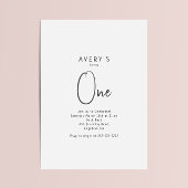 Minimalistisch genderneutraal script voor elke lee kaart