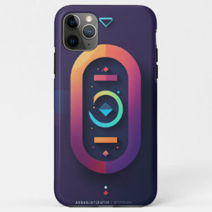 Minimalistisch geometrisch logo: AbsolutelyRelativ Case-Mate iPhone Case