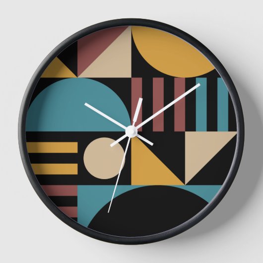 Minimalistisch geometrisch midden eeuw modern Abst (Voorkant)