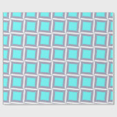 Minimalistisch geometrisch patroon cadeaupapier (Vlak)