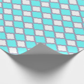 Minimalistisch geometrisch patroon cadeaupapier (Hoek)