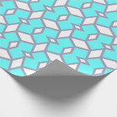 Minimalistisch geometrisch patroon cadeaupapier (Hoek)