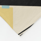 Minimalistisch geometrisch: Patroonontwerp Fleece Deken (Hoek)