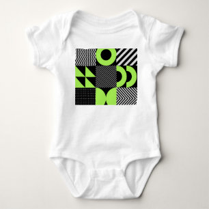 Minimalistisch geometrisch, Scandinavisch patroon Romper