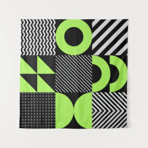 Minimalistisch geometrisch, Scandinavisch  patroon Wandkleed