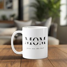 Minimalistisch Gepersonaliseerd Moeder Naam Cadeau