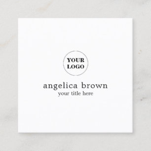 Minimalistisch Gepersonaliseerd Visitekaartje