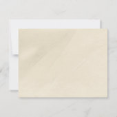 Minimalistisch geraffineerd orthodox monument bedankkaart (Achterkant)