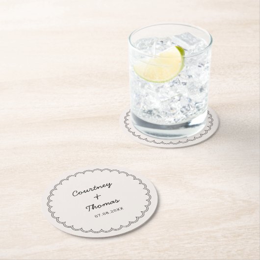 Minimalistisch gescand kader Drink Onderzetters (Insitu)