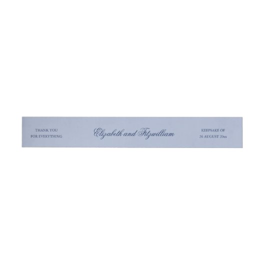 Minimalistisch geschetst bruidsboeket bruiloft lab adreslabel wikkel (Individueel)