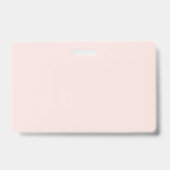 Minimalistisch gezichtsvermogen Logo Makeup Artist Badge (Achterkant)