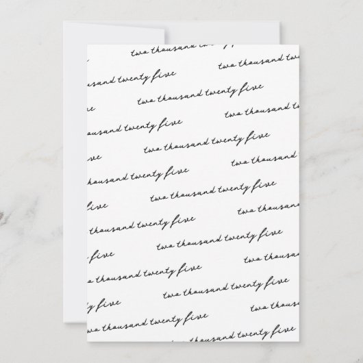 Minimalistisch Girly Pet en Foto Afstuderen Kaart (Achterkant)