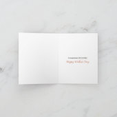 Minimalistisch goed gedaan mam dat ik Geweldige we Bedankkaart (Binnen)