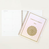 Minimalistisch Gold Mandala Planner (Display)