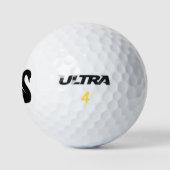 Minimalistisch golfbal met swan-ontwerp golfballen (Logo)