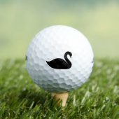 Minimalistisch golfbal met swan-ontwerp golfballen (Insitu Shirt)