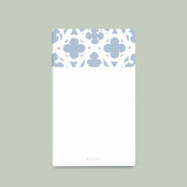 Minimalistisch gotisch venster (Bord blauw) Post-it® Notes