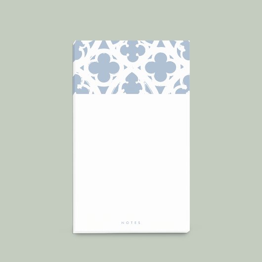 Minimalistisch gotisch venster (Bord blauw) Post-it® Notes