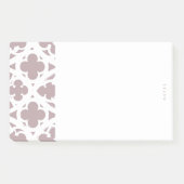 Minimalistisch gotisch venster (Toscane Bord roze) Post-it® Notes (Voorkant)