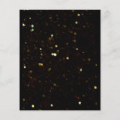 Minimalistisch goud 30e budget verjaardagsfeestje  (Achterkant)