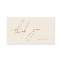 Minimalistisch Goud Handgeschreven Script Beige Da