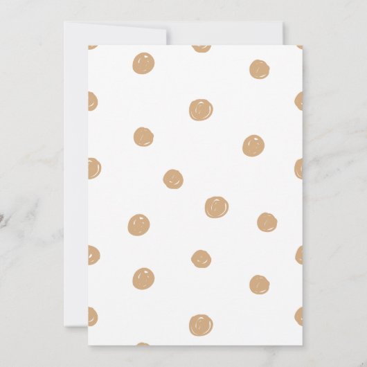 Minimalistisch Goud Script Single Photo Christmas- Kaart (Achterkant)