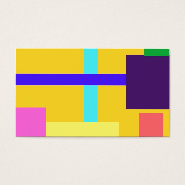 Minimalistisch goud visitekaartjes (Voorkant)
