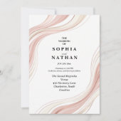 Minimalistisch gouden monogram Elegante moderne sc Kaart (Voorkant)