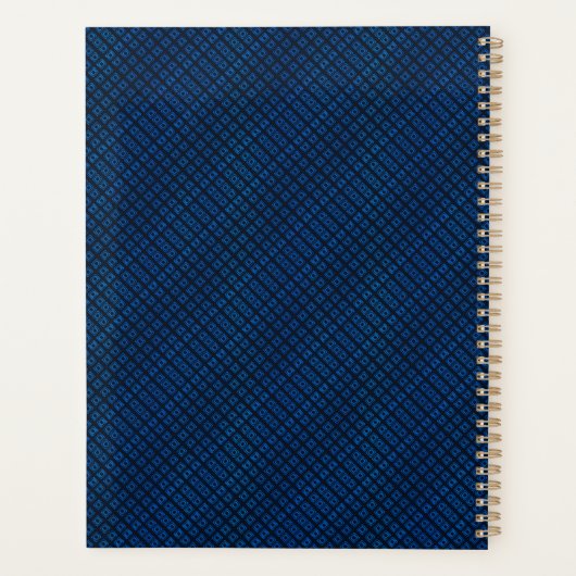 Minimalistisch goudmonogram | Aangepaste zakelijke Planner (Achterkant)