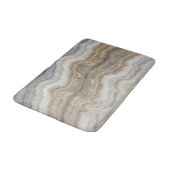 minimalistisch graniet bruine marmer uit scandinav badmat (Gekanteld)