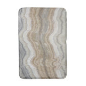 minimalistisch graniet bruine marmer uit scandinav badmat (Voorkant Verticaal)