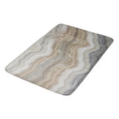 minimalistisch graniet bruine marmer uit scandinav badmat (Gekanteld)