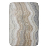 minimalistisch graniet bruine marmer uit scandinav badmat (Voorkant Verticaal)